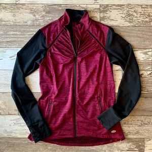 Maurices InMotion Workout Zip Up Jacket Sweater Size L